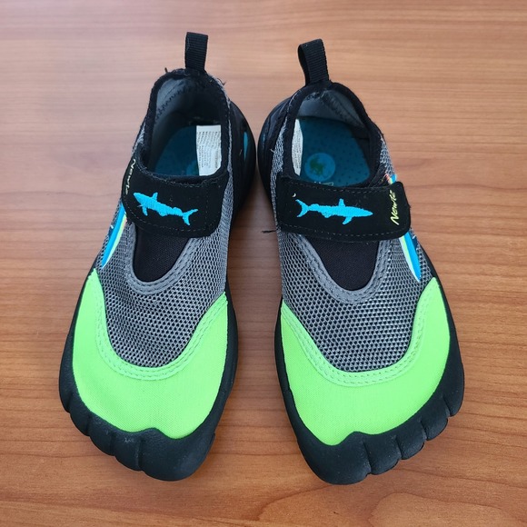 Other - Newtz Water Shoes Green/Black‎ Kids Size 12
